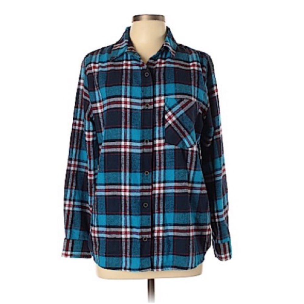 NWT - Forever 21 Plaid Woven Shirt